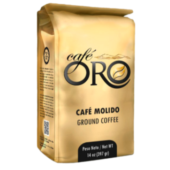 Café Oro Ground Coffee, 14 oz, Regular, 1 unit