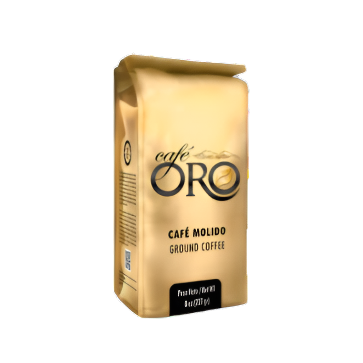 Café Oro Ground Coffee, 8 oz, Regular, 1 unit